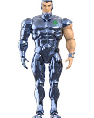 SilverHawks Ultimates Actionfigur Steelwill (Toy Version Vac Metal) 18 cm