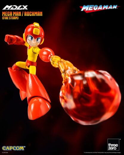 Mega Man MDLX Actionfigur Mega Man / Rockman (Fire Storm) 10 cm – Bild 9