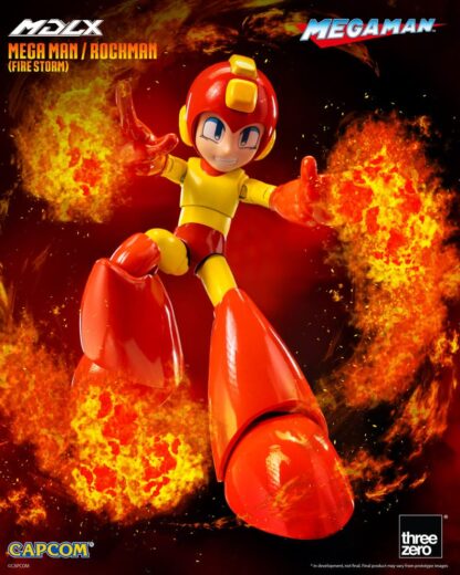 Mega Man MDLX Actionfigur Mega Man / Rockman (Fire Storm) 10 cm – Bild 10