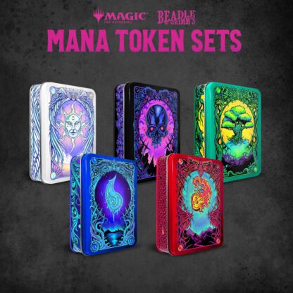 Magic the Gathering Dice and Token Pack Black Mana – Bild 2