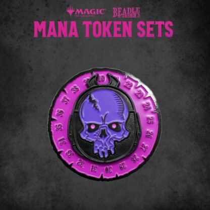 Magic the Gathering Dice and Token Pack Black Mana – Bild 5