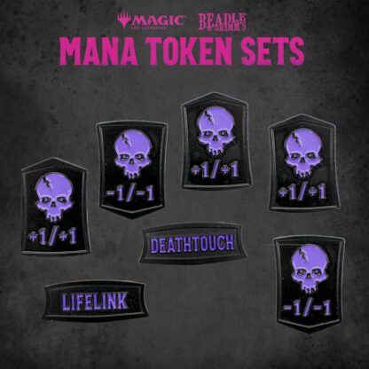 Magic the Gathering Dice and Token Pack Black Mana – Bild 6