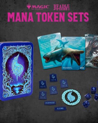 Magic the Gathering Dice and Token Pack Blue Mana