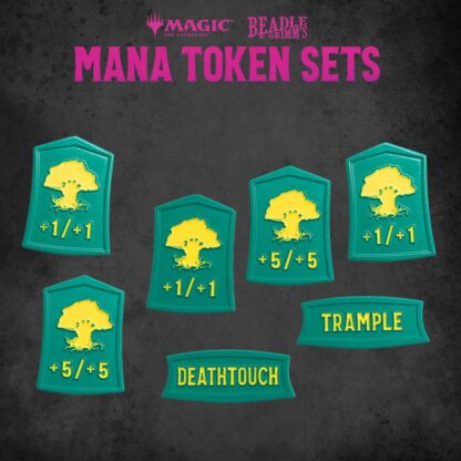Magic the Gathering Dice and Token Pack Green Mana – Bild 6