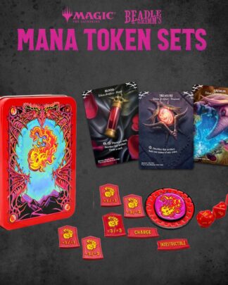 Magic the Gathering Dice and Token Pack Red Mana