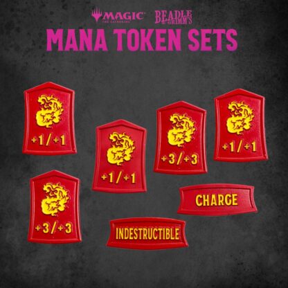 Magic the Gathering Dice and Token Pack Red Mana – Bild 6