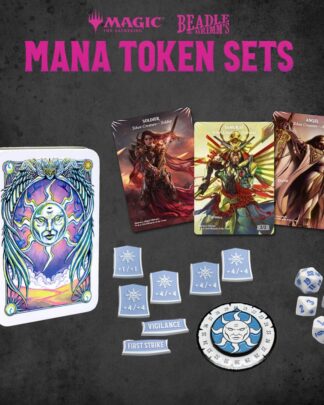 Magic the Gathering Dice and Token Pack White Mana