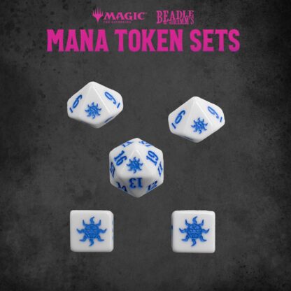 Magic the Gathering Dice and Token Pack White Mana – Bild 4