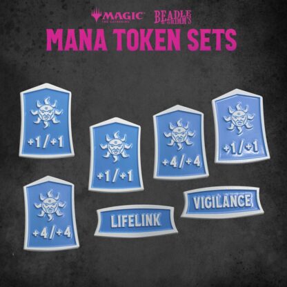 Magic the Gathering Dice and Token Pack White Mana – Bild 6