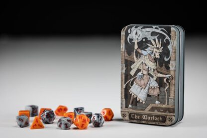 Character Class Classic RPG Würfel Set Warlock (14) – Bild 3