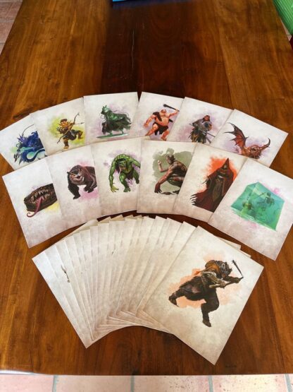 Dungeons & Dragons RPG Begegnungskarten Challenge Rating 7+: Pack 1 *englisch* – Bild 4