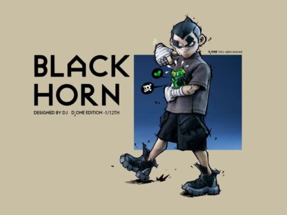 The Circle Actionfigur Kit 1/12 Black Horn Year of the Loong Limited Edition 16 cm – Bild 4