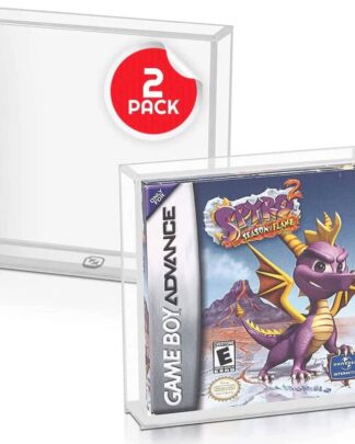 Acrylgehäuse 2er-Pack für Gameboy/Gameboy Advance Spiele