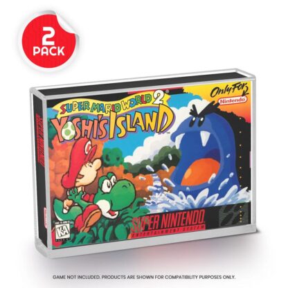 Acrylgehäuse 2er-Pack für SNES/N64 Spiele – Bild 2