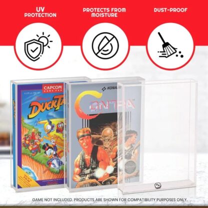 Acrylgehäuse 2er-Pack für NES Spiele – Bild 4