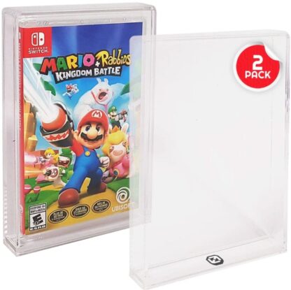 Acrylgehäuse 2er-Pack für Nintendo Switch Spiele