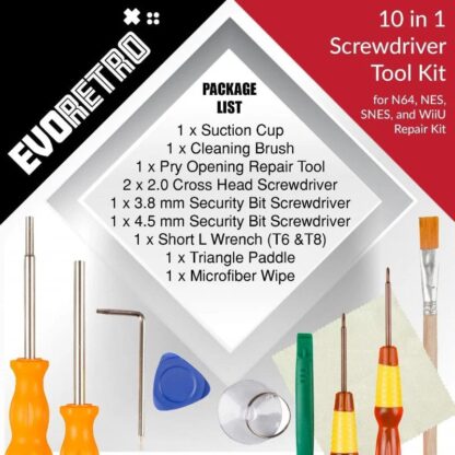 Spielekonsolen Werkzeugset 14er-Pack Screwdriver – Bild 3