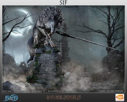 Dark Souls Statue Großer Grauer Wolf Sif 64 cm – Bild 2
