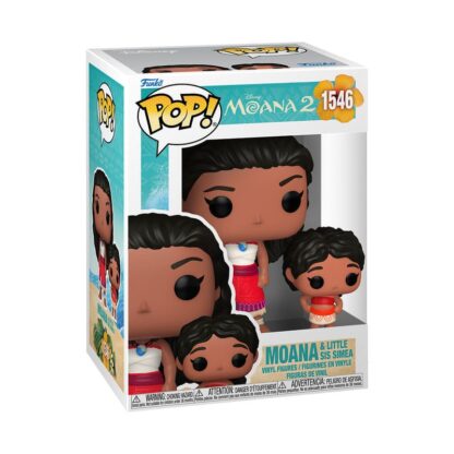 Vaiana 2 POP! & Buddy Vinyl Figur Moana & Little Sis 9 cm – Bild 2