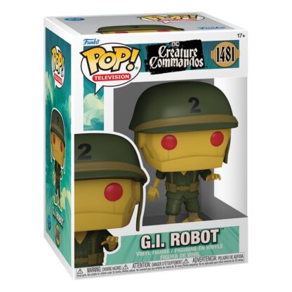 Creature Commandos POP! TV Vinyl Figur G.I. Robot 9 cm – Bild 2