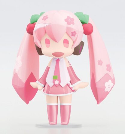 Character Vocal Series 01: Hatsune Miku HELLO! GOOD SMILE Actionfigur Sakura Miku 10 cm – Bild 4