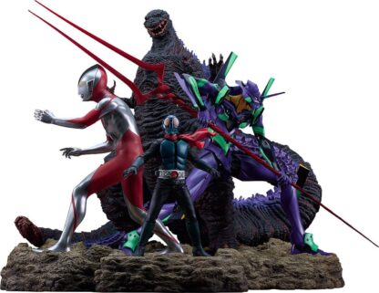 Shin Japan Heroes Universe Statuen 4er-Pack