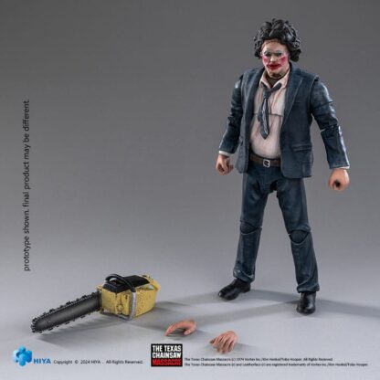 Texas Chainsaw Massacre (1974) Exquisite Mini Actionfigur 1/18 LeatherFace - Pretty Woman Mask 11 cm – Bild 2