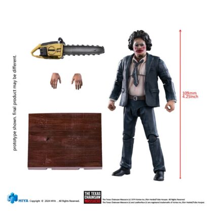 Texas Chainsaw Massacre (1974) Exquisite Mini Actionfigur 1/18 LeatherFace - Pretty Woman Mask 11 cm – Bild 16