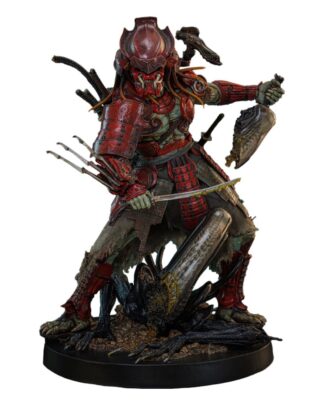 Alien vs. Predator Artist Collection Actionfigur 1/6 Akaoni Samurai Predator 35 cm