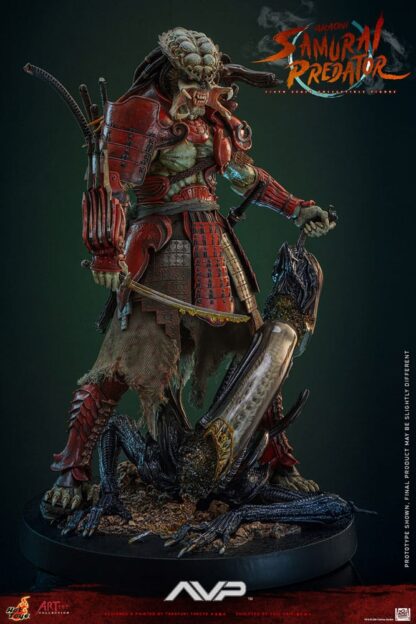 Alien vs. Predator Artist Collection Actionfigur 1/6 Akaoni Samurai Predator 35 cm – Bild 3