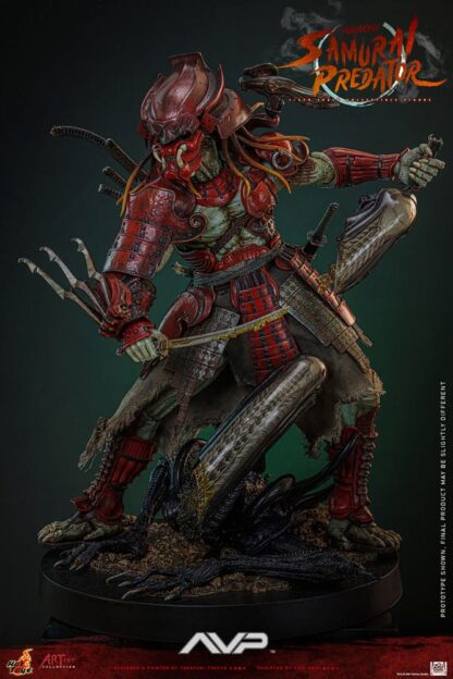 Alien vs. Predator Artist Collection Actionfigur 1/6 Akaoni Samurai Predator 35 cm – Bild 4