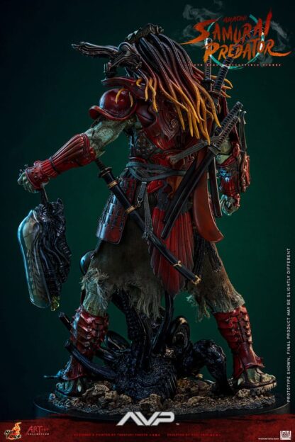 Alien vs. Predator Artist Collection Actionfigur 1/6 Akaoni Samurai Predator 35 cm – Bild 9