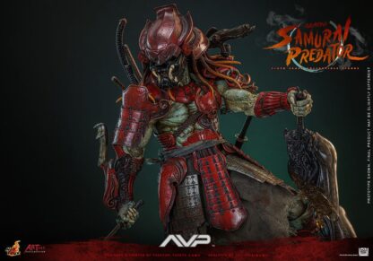 Alien vs. Predator Artist Collection Actionfigur 1/6 Akaoni Samurai Predator 35 cm – Bild 14
