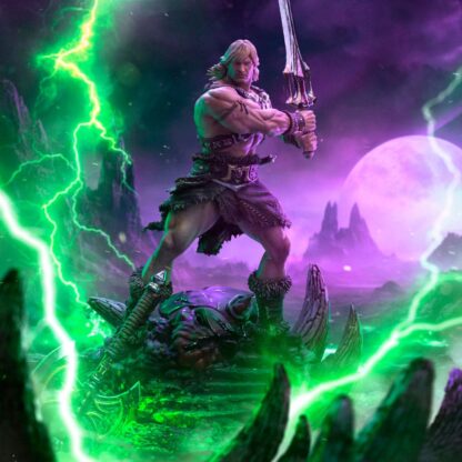 Masters of the Universe Deluxe Art Scale Statue 1/10 He-Man Unleashed 34 cm – Bild 2