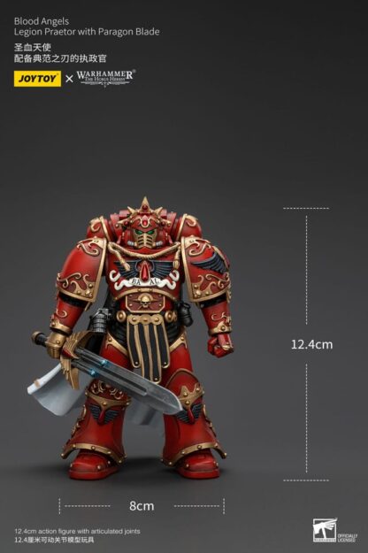 Warhammer The Horus Heresy Actionfigur 1/18 Blood Angels Legion Praetor with Paragon Blade 13 cm – Bild 10
