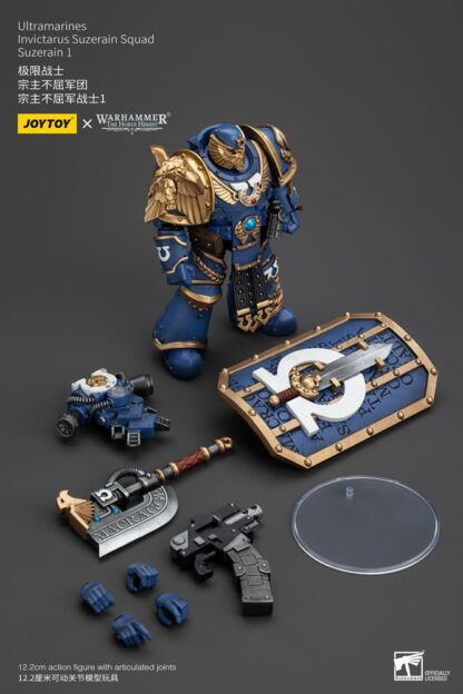 Warhammer The Horus Heresy Actionfigur 1/18 Ultramarines Invictarus Suzerain Squad Suzerain 1 12 cm – Bild 8