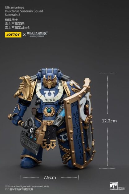 Warhammer The Horus Heresy Actionfigur 1/18 Ultramarines Invictarus Suzerain Squad Suzerain 3 12 cm – Bild 10