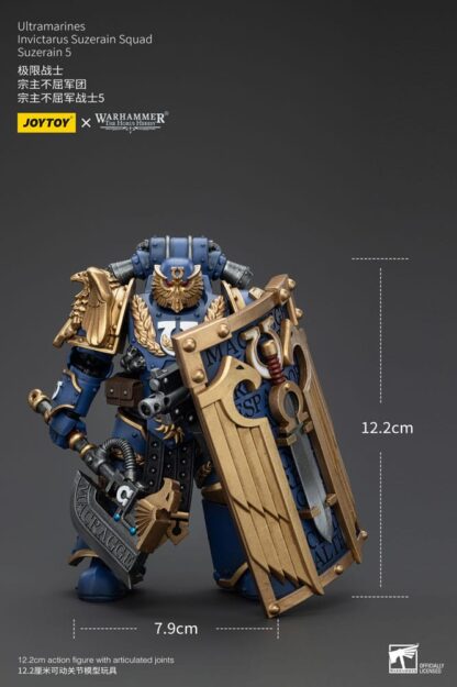 Warhammer The Horus Heresy Actionfigur 1/18 Ultramarines Invictarus Suzerain Squad Suzerain 5 12 cm – Bild 9