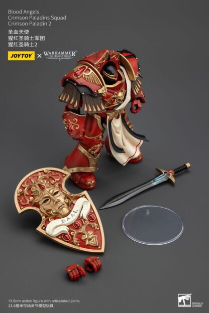 Warhammer The Horus Heresy Actionfigur 1/18 Blood Angels Crimson Paladins Squad Crimson Paladin 2 14 cm – Bild 3