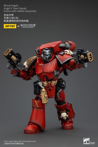 Warhammer The Horus Heresy Actionfigur 1/18 Blood Angels Angel's Tears SquadErelim with Volkite Serpentas 12 cm – Bild 8