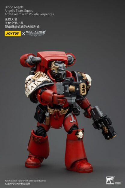 Warhammer The Horus Heresy Actionfigur 1/18 Blood Angels Angel's Tears Squad Arch-Erelim with Volkite Serpentas 12 cm – Bild 7