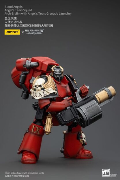 Warhammer The Horus Heresy Actionfigur 1/18 Blood Angels Angel's Tears Squad Arch-Erelim with Angel's Tears Grenade Launcher 12 cm – Bild 5