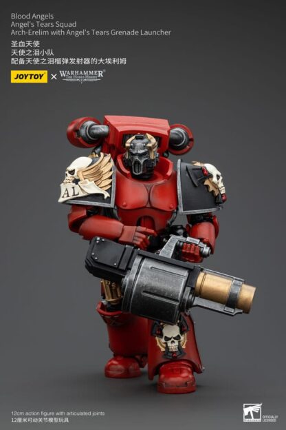 Warhammer The Horus Heresy Actionfigur 1/18 Blood Angels Angel's Tears Squad Arch-Erelim with Angel's Tears Grenade Launcher 12 cm – Bild 6
