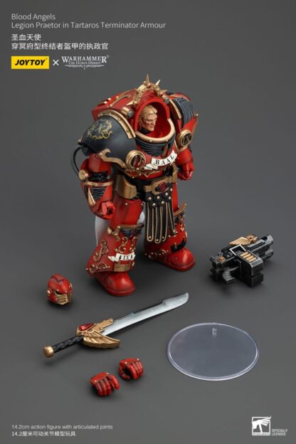 Warhammer The Horus Heresy Actionfigur 1/18 Blood Angels Legion Praetor in Tartaros Terminator Armour 14 cm – Bild 2