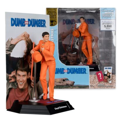 Dumm und Dümmer Movie Maniacs PVC Statue Lloyd Christmas (Gold Label) 15 cm – Bild 2