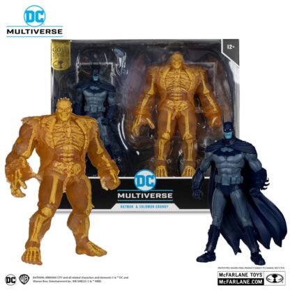 Arham City DC Multiverse Actionfiguren 2er-Pack Batman & Solomon Grundy (Gold Label) 18 cm – Bild 6