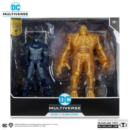 Arham City DC Multiverse Actionfiguren 2er-Pack Batman & Solomon Grundy (Gold Label) 18 cm – Bild 11