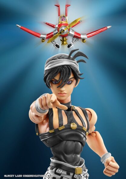 JoJo's Bizarre Adventure Part 5: Golden Wind Actionfigur Chozokado (Narancia Ghirga & As Ver. Black) 15 cm - Beschädigte Verpackung – Bild 9