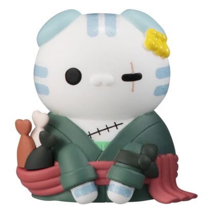 One Piece Mega Cat Project Sammelfiguren 3 cm NyanPieceNyan! I'm gonna be king of Paw-rates Vol. 1 Sortiment (8) – Bild 3