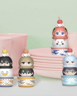 Gintama Tsumichen Stack up & Change Sammelfiguren 8 cm Sortiment (6)